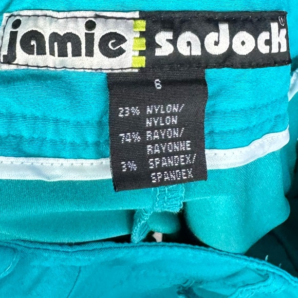Jamie Sadock Golf Skort Turquoise Blue Skort Size 6 Jamie Sadock 17” Golf Skirt - Picture 6 of 7